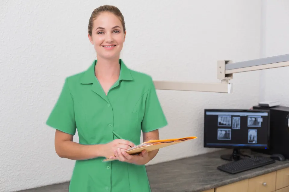 29060614_dental-assistant-writing-in-folder